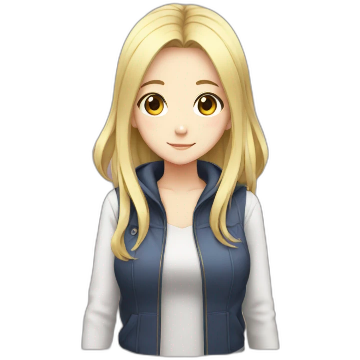 anime girl emoji