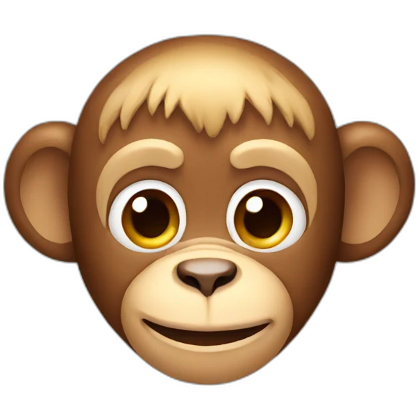 monkey with ears emoji