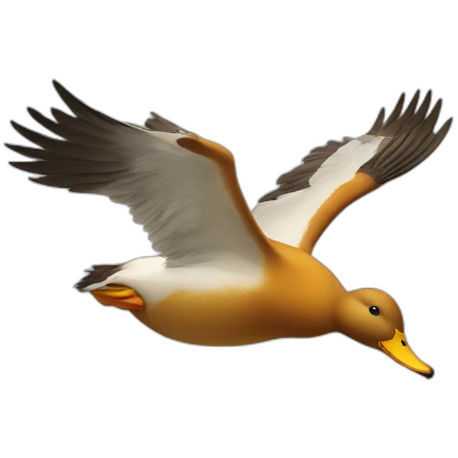 flying-duck emoji