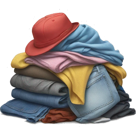 pile of clothes emoji