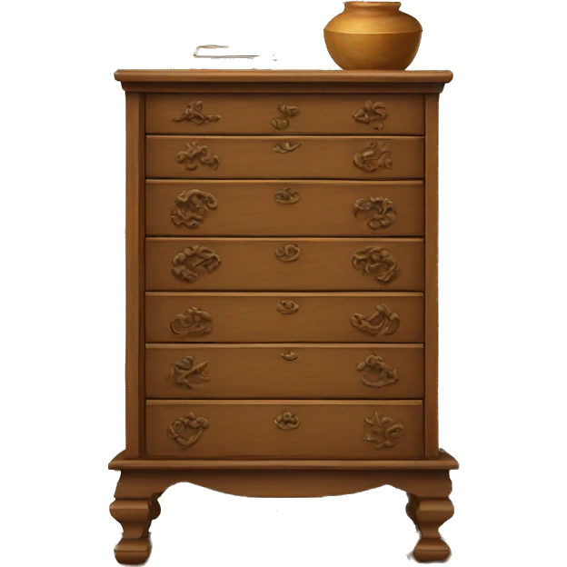 ancient chest of drawers emoji
