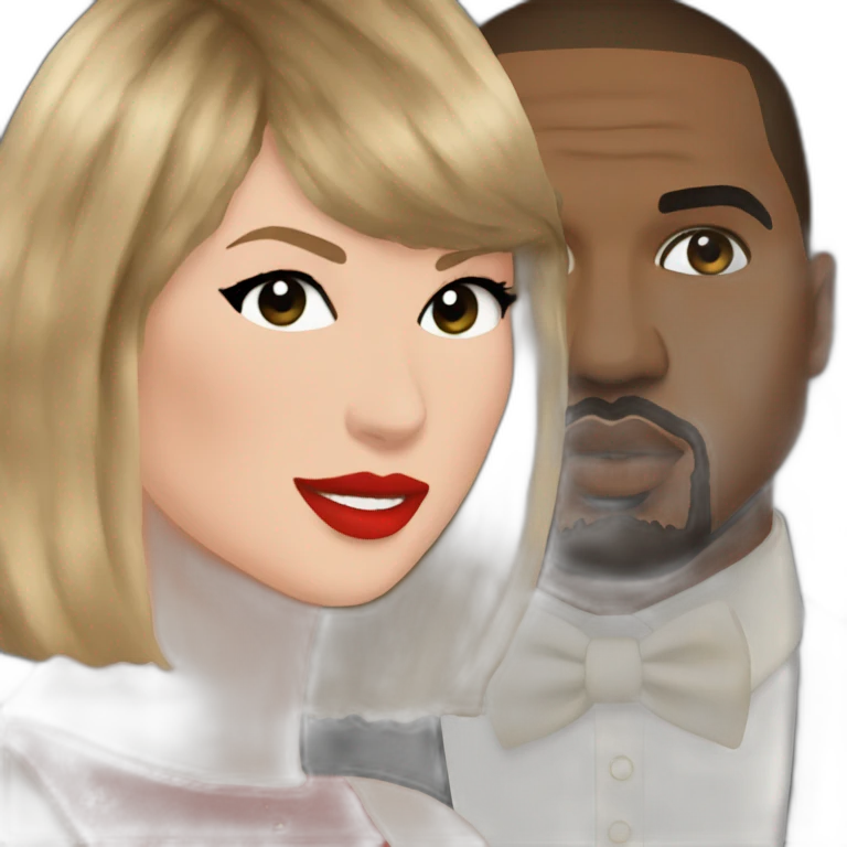 kanye grammys taylor swift emoji