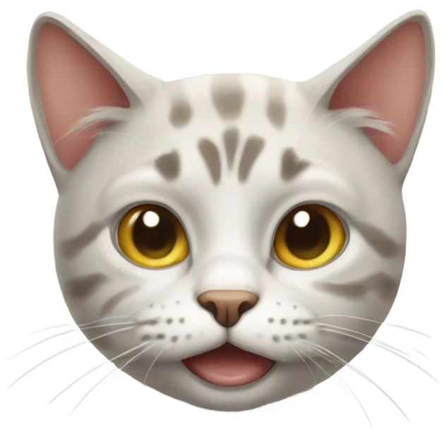 Ugly cat  emoji