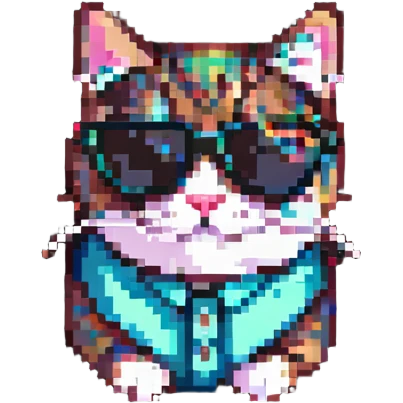 cat wearing sunglasses emoji