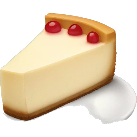 Cheesecake emoji