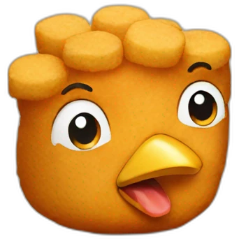 chicken nuggets emoji