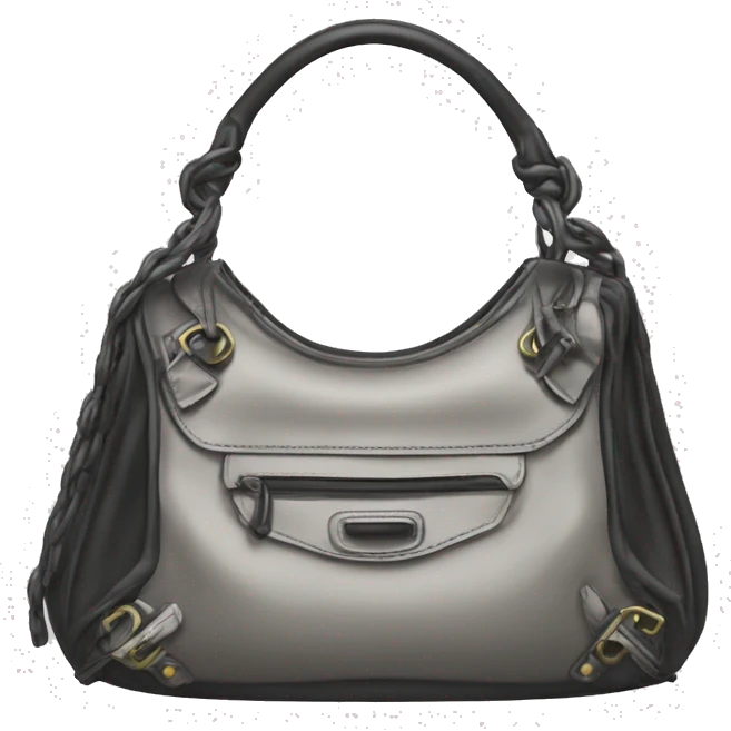 balenciaga shoulder bag emoji