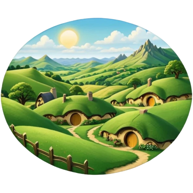 Middle-earth Shire TV emoji