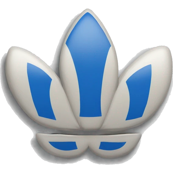 Adidas trefoil emoji