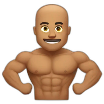 Personne musclé emoji