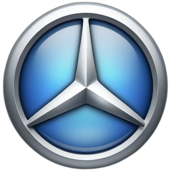 Mercedes benz logo emoji