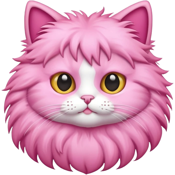 Pink cat  emoji