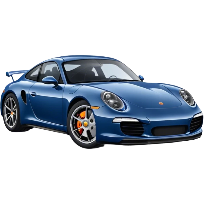 Dark blue Porsche  emoji