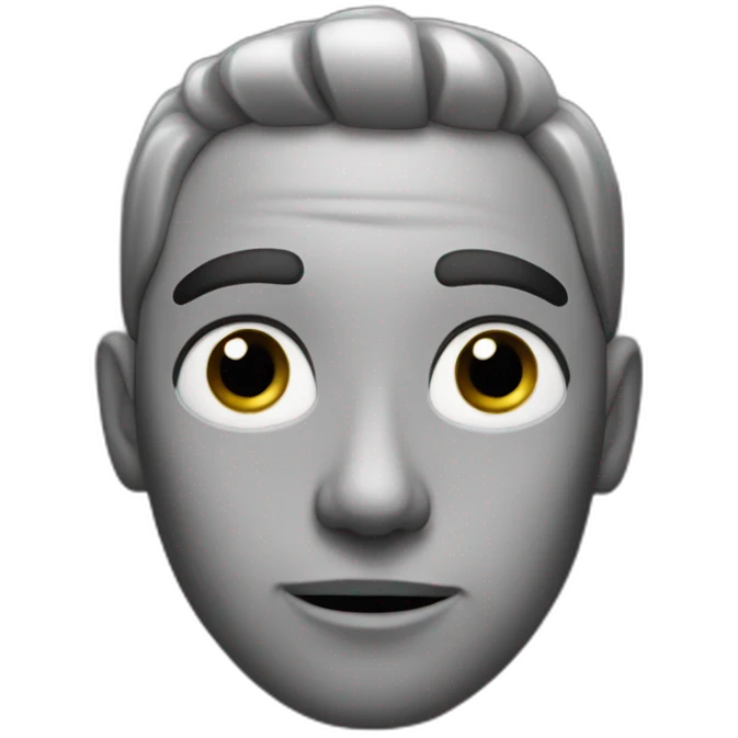 grayscale upvote emoji