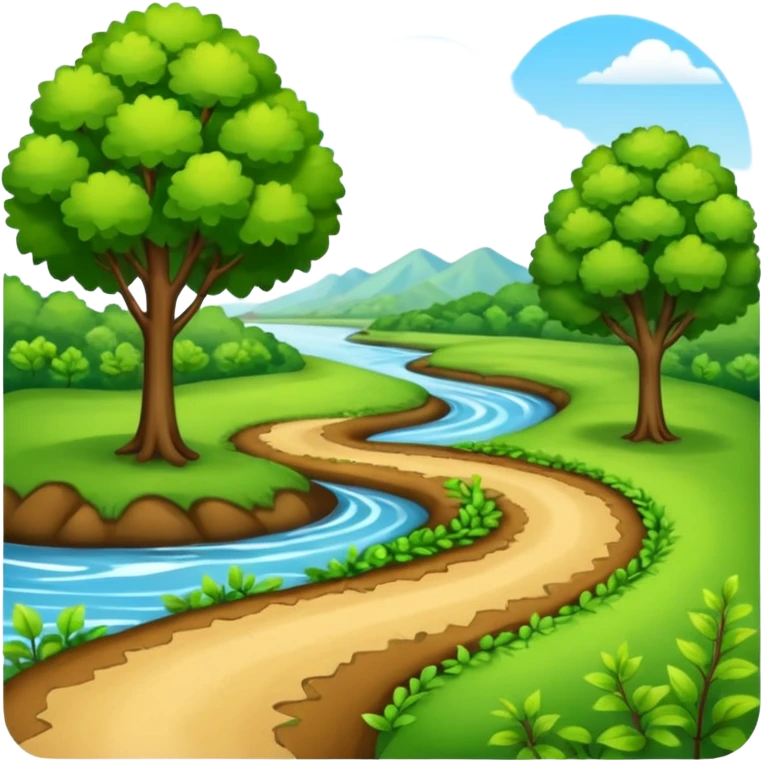 River Path emoji