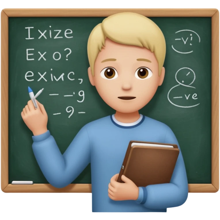A person using one sentence to prove God’s existence emoji