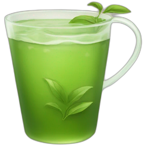 a cup of green tea emoji