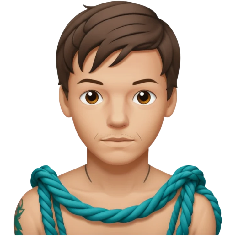 Louis tomlinson knotted rope tattoo emoji