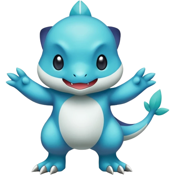 Inteleon-Pokémon, full body emoji