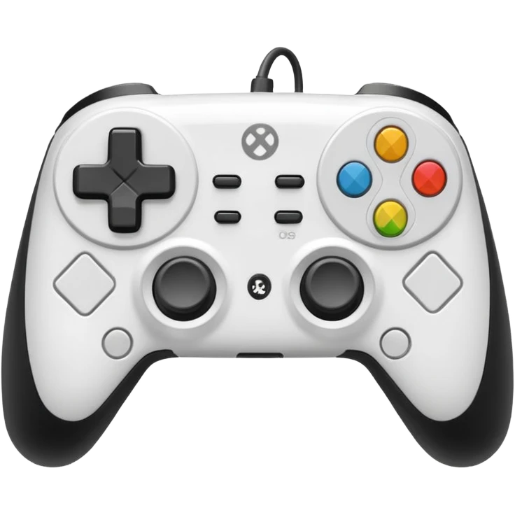 white game controller broken emoji
