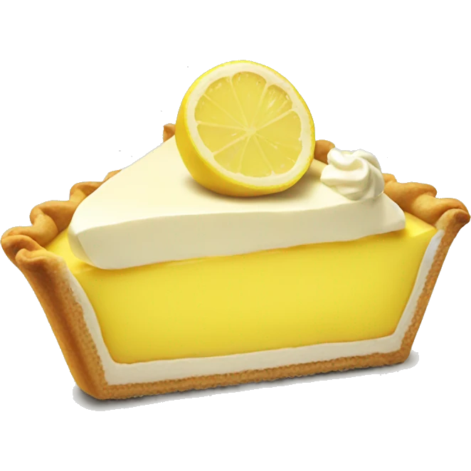 Lemon pie emoji