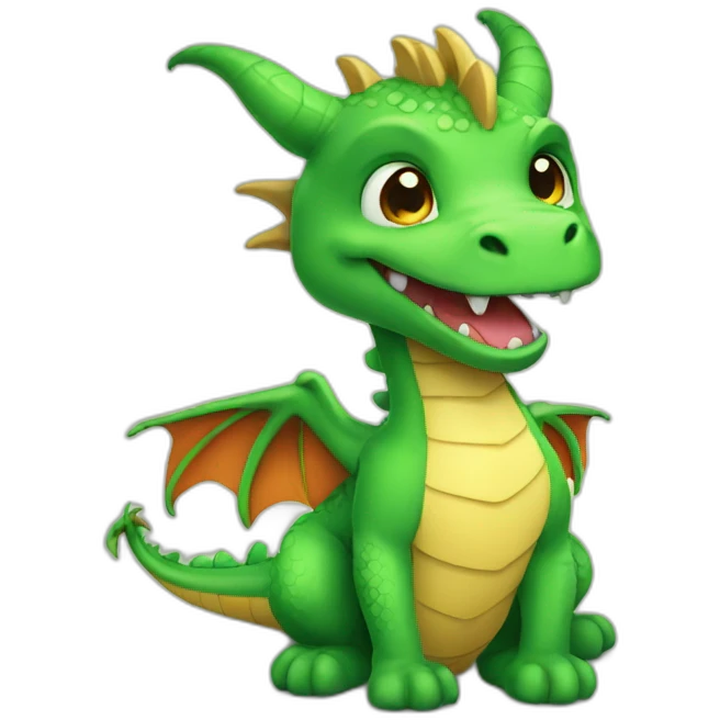 cute dragon emoji