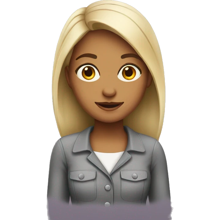 girl go to the work  emoji