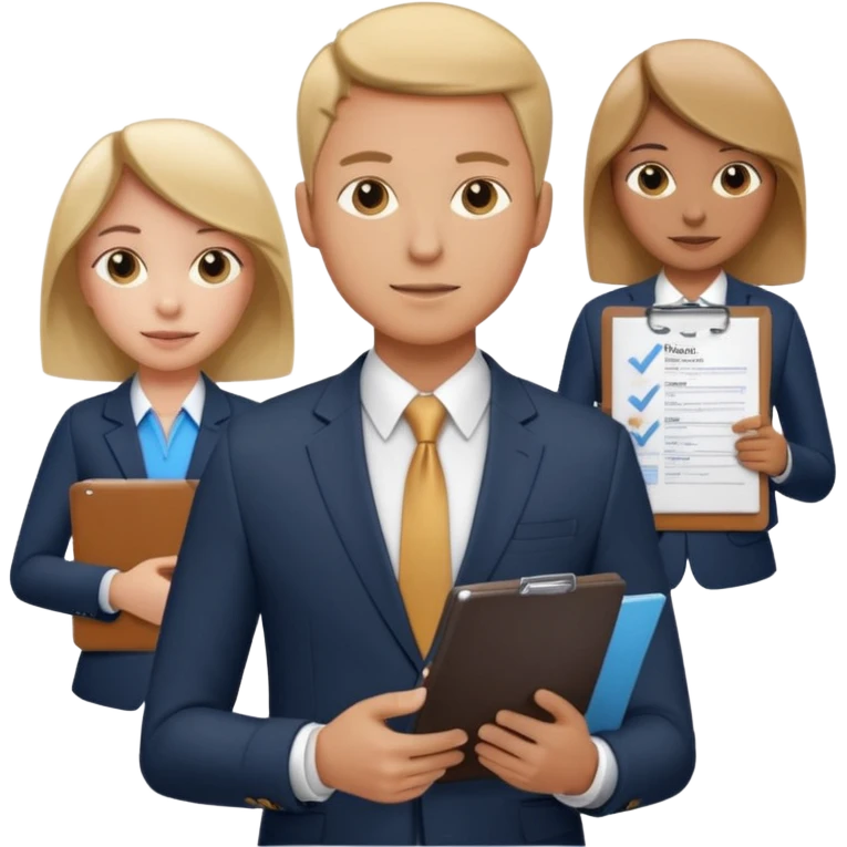The differences between a leader and a manager emoji