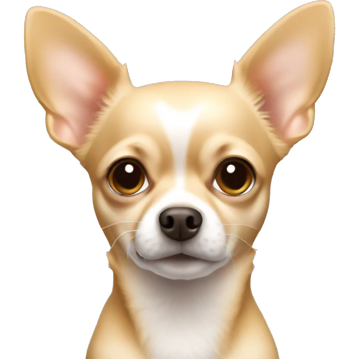 Light tan chihuahua  emoji