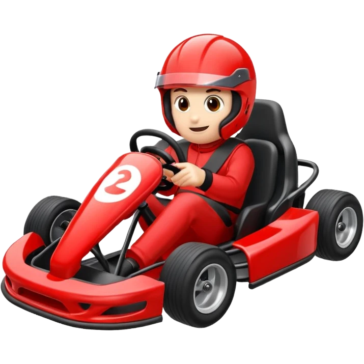 Go kart emoji