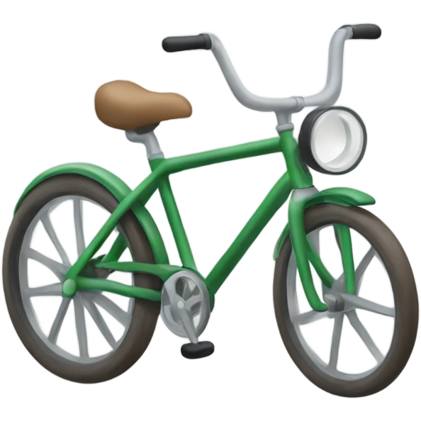 a buck with a small bike emoji