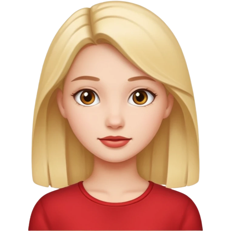 a pretty girl emoji