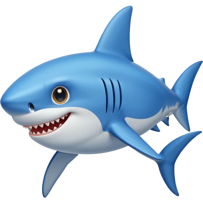Please create the shark emoji with star eyes for me to copy and paste emoji