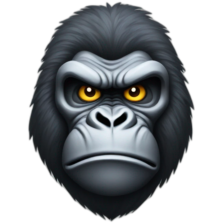Angry buff Gorilla emoji