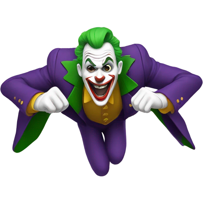 Joker flying emoji