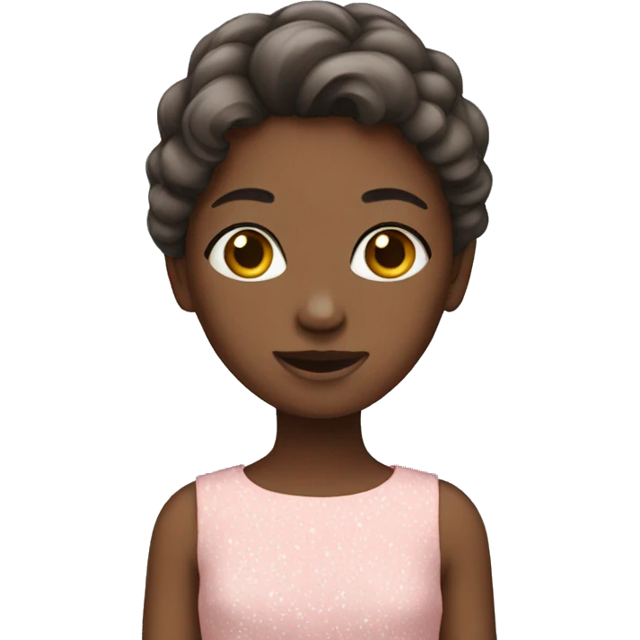 Girl wears dress  emoji