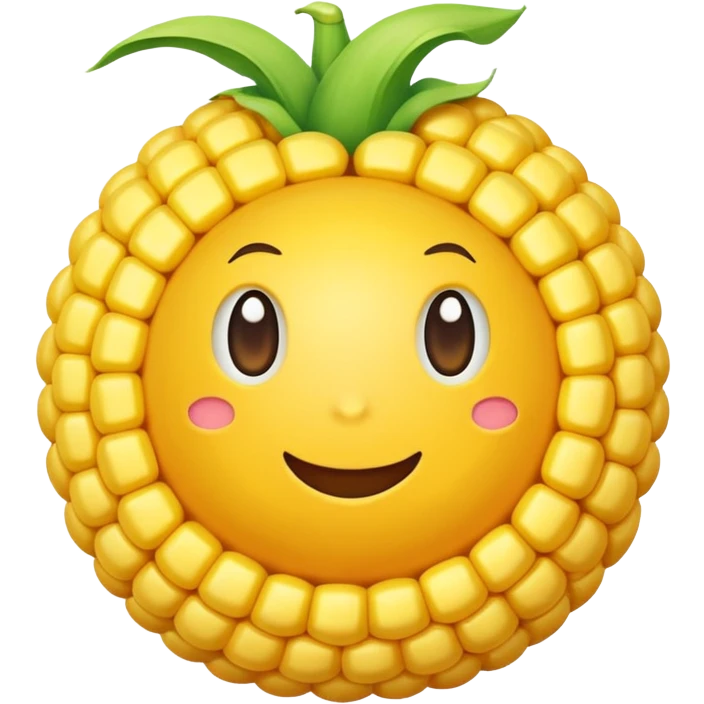 Corn ball emoji