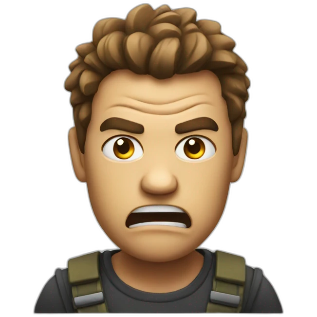 Angry  emoji