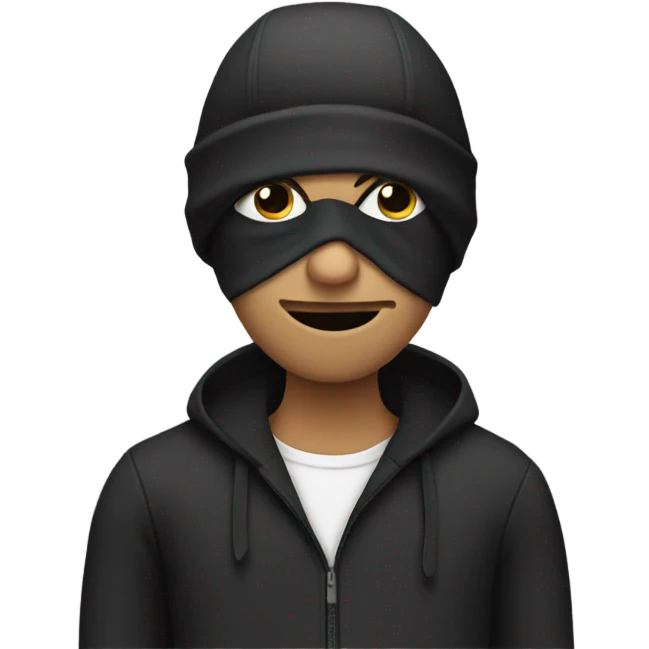 A robber emoji
