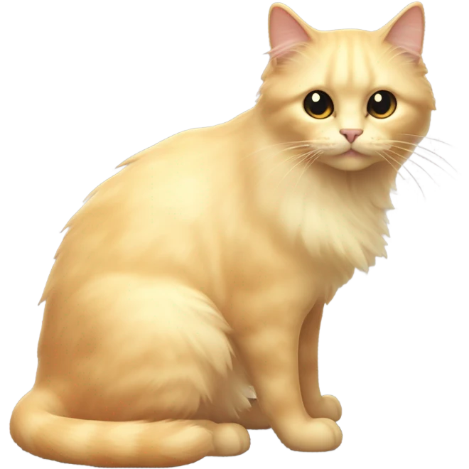Cheese cat and black cat emoji