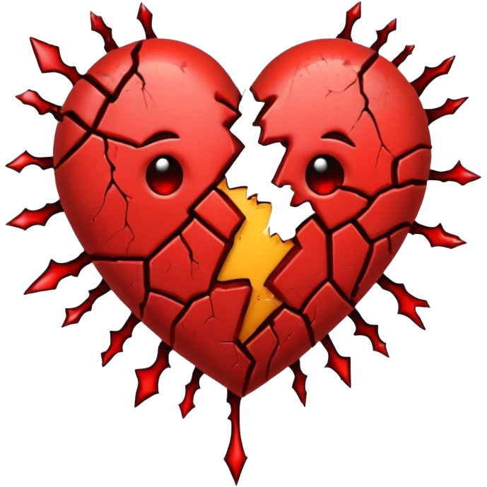 настоящее сердце разбитое emoji