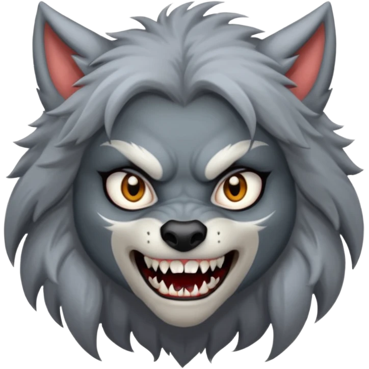 girl werewolf emoji