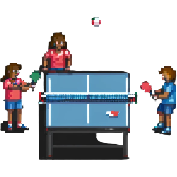 table tennis match emoji