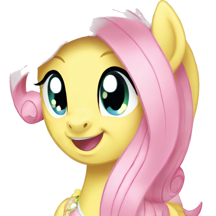 My little pony fluttershy emoji