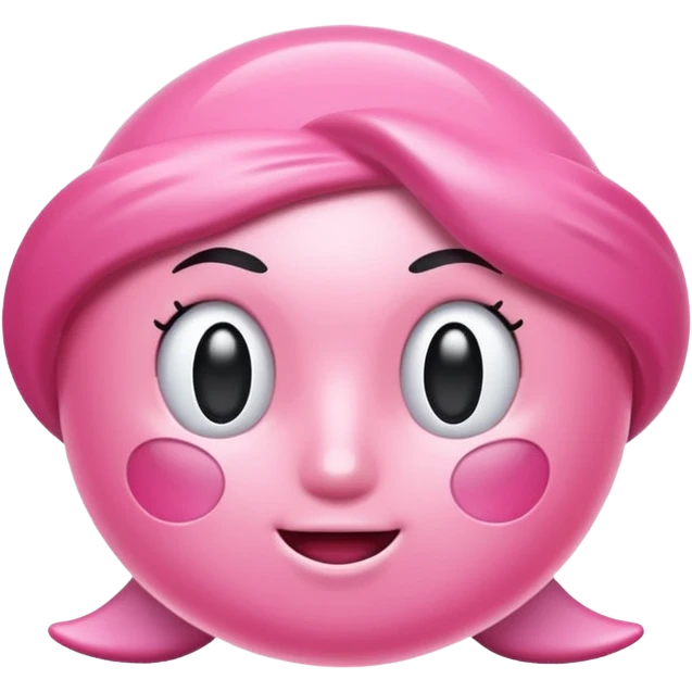 inflador rosa emoji