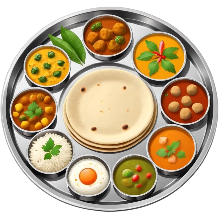 Indian thali emoji