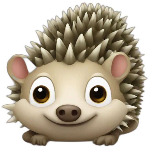 Hedgehog Crocodile emoji