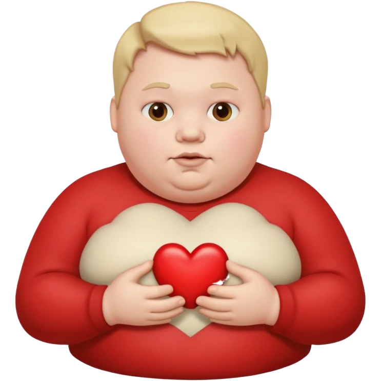fat boy heart emoji
