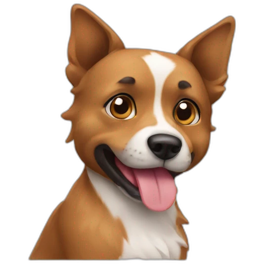 Chat avec chien emoji