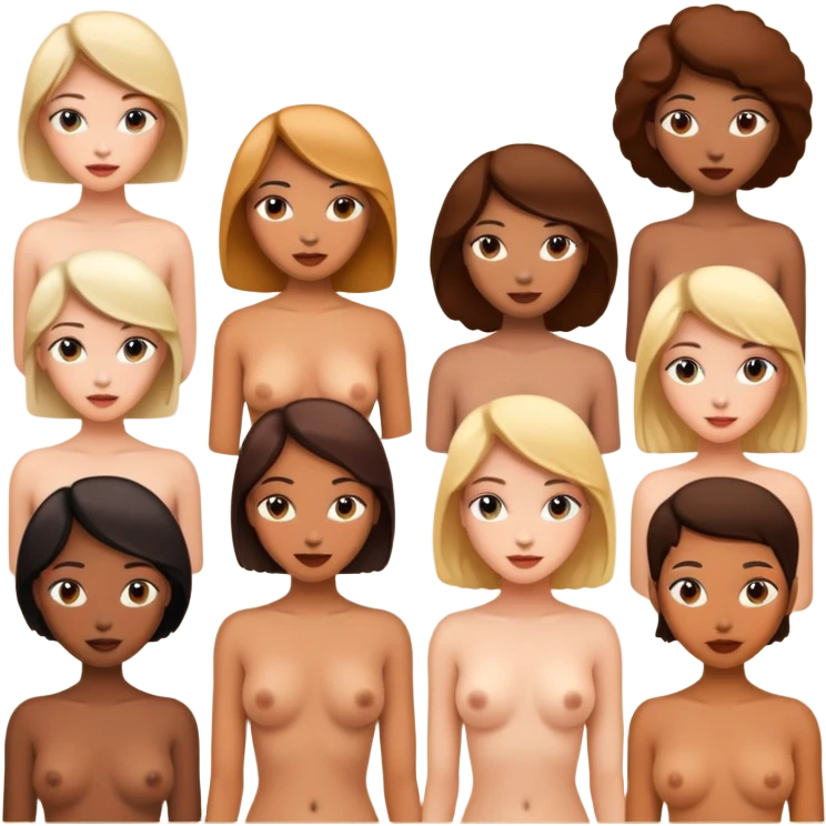 Голі жінки emoji